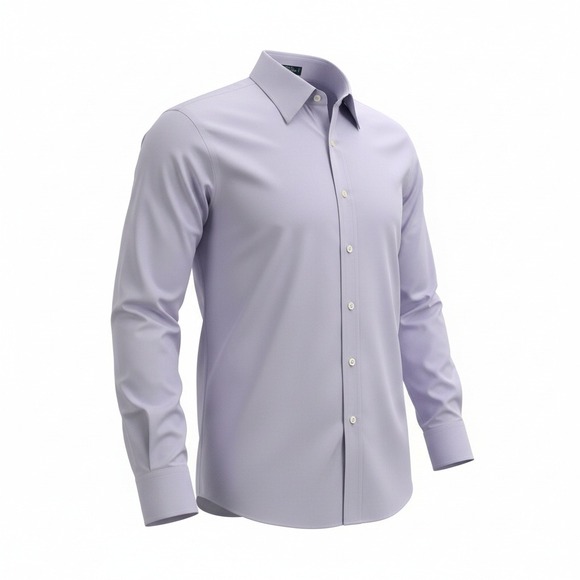 Brooks Brothers Other - Brooks Bro Regent Fit Mens Lt Purple Button Shirt 16.5/ 33 Stretch Supima Cotton
